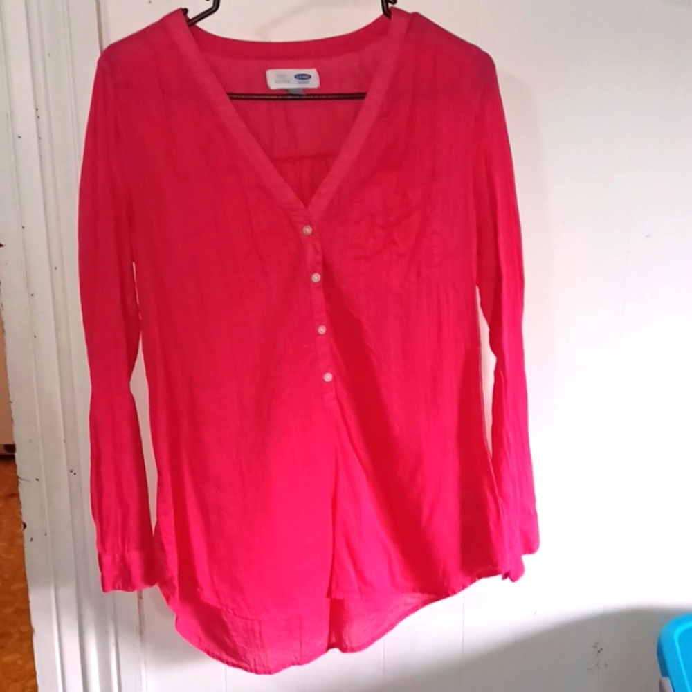 Old Navy Tunic top, size Small, pink